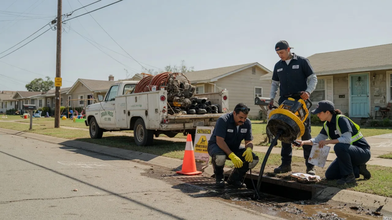 Drain Cleaning in Wells, TX near me